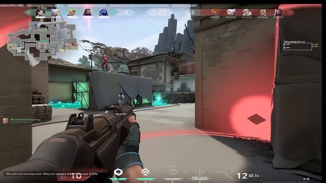wall hacks and wall bangs #valorant смотреть онлайн