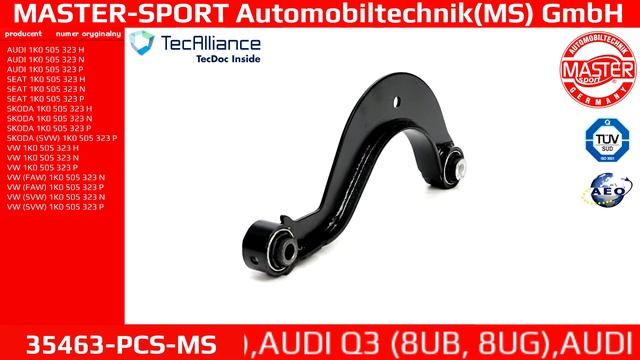 35463-PCS-MS | CONTROL ARM | Master-Sport-Automobiltechnik (MS) GmbH смотреть онлайн