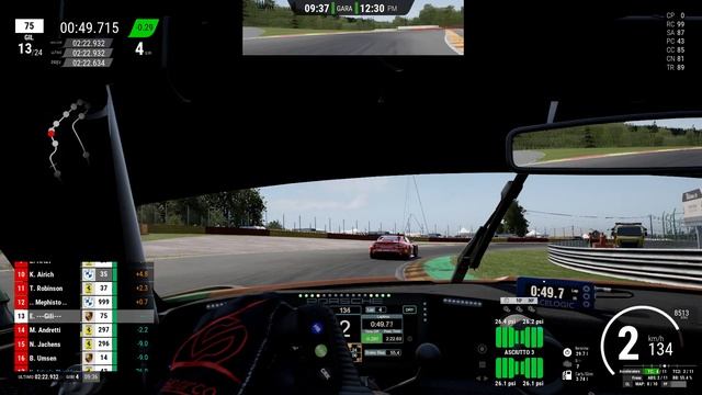 ASSETTO CORSA COMPETIZIONE -Circuit de Spa Francorchamps- Porsche 992 GT3 R - POV смотреть онлайн