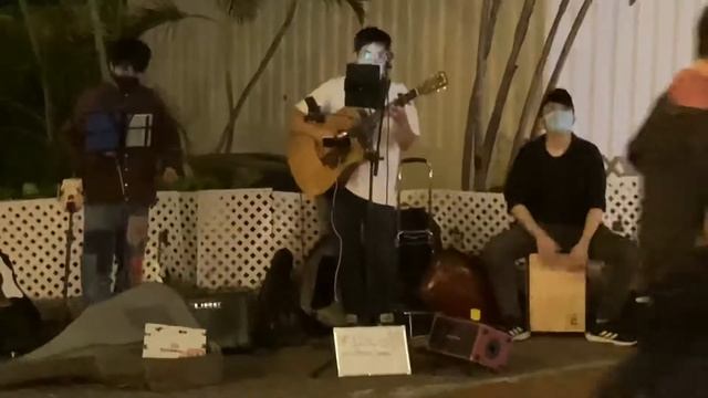 【七里香 - 周杰倫】Busking Cover By HKNOMAD｜2021/10/23