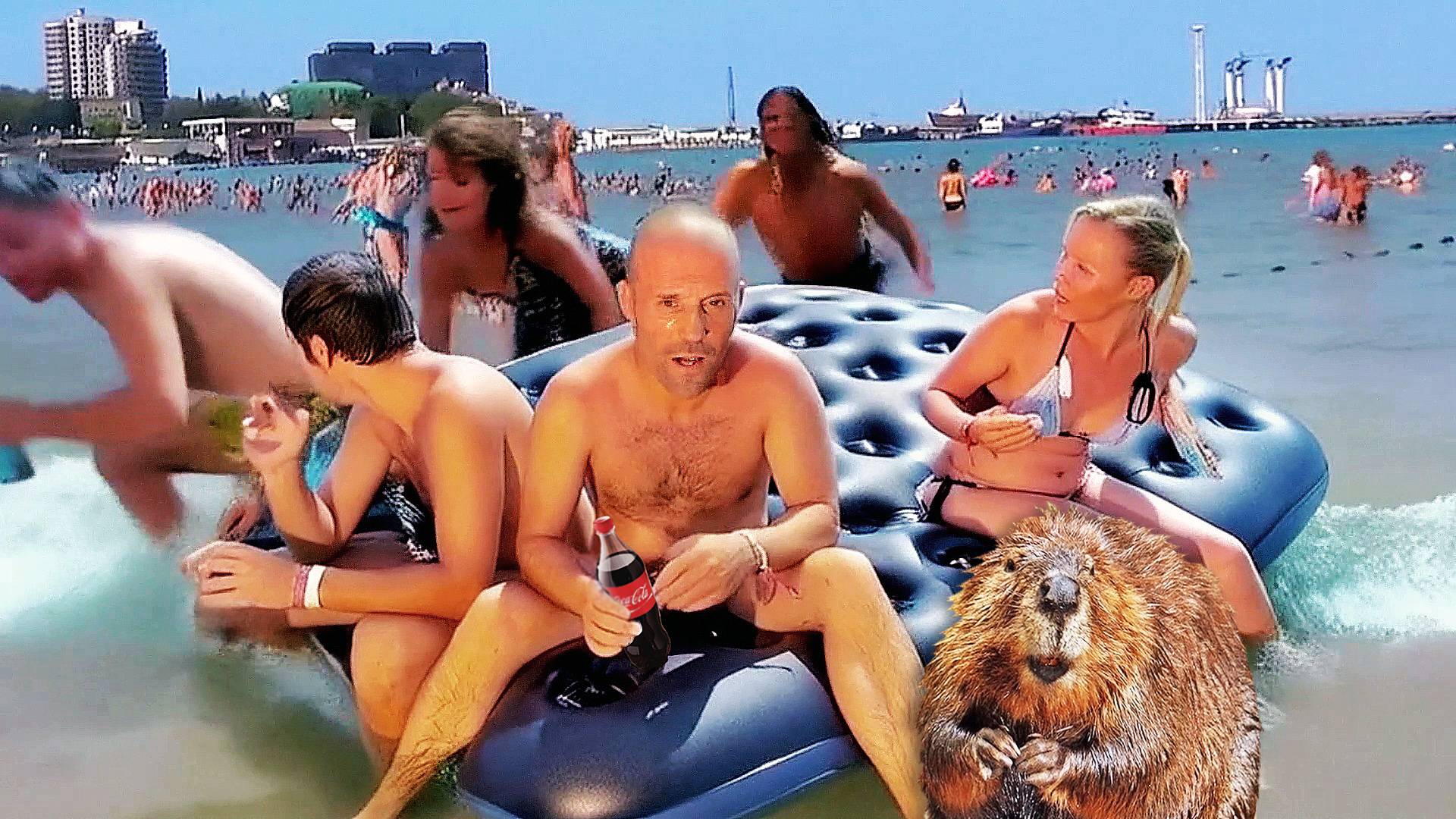 Анапа. Пляжный переполох с бобром смотреть онлайн