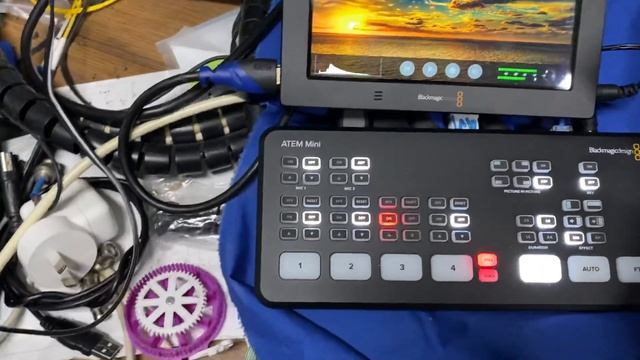 ATEM Mini with GVG Control panel смотреть онлайн