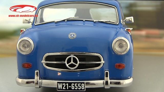 Ck-modelcars-video: Set Mercedes-Benz Renntransporter Blaues Wunder Mit Mercedes Benz W196 IScale