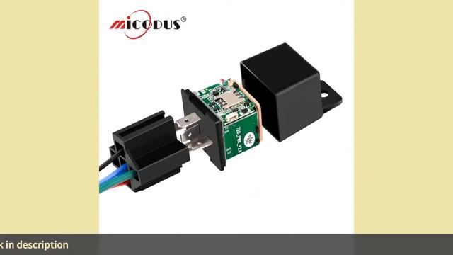 Mini Gps Tracker Car Tracker Micodus Mv720 Relay Hidden Design Cut Off смотреть онлайн
