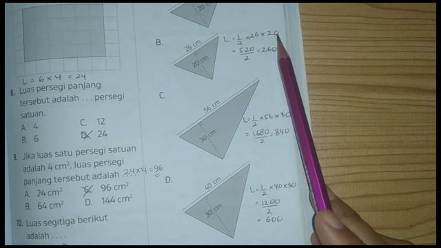 Cara Menyelesaikan Soal Matematika kelas 5 Latihan ulangan Bab 4 Halaman 159 смотреть онлайн