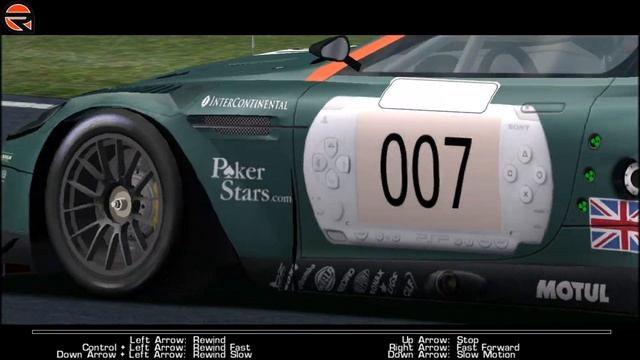 rFactor Mods - Enduracers - Aston Martin DBR-9 GT-1 @ Essington Park смотреть онлайн