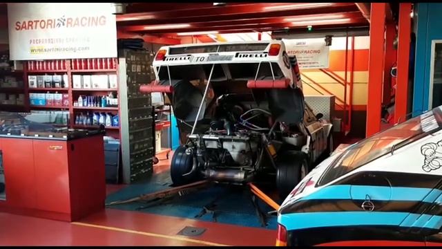 LANCIA DELTA S4 DYNO смотреть онлайн