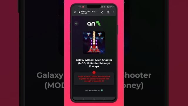 Galaxy attack : Alien shooter || all ships unlocked || Unlimited money and diamonds || Step by step смотреть онлайн