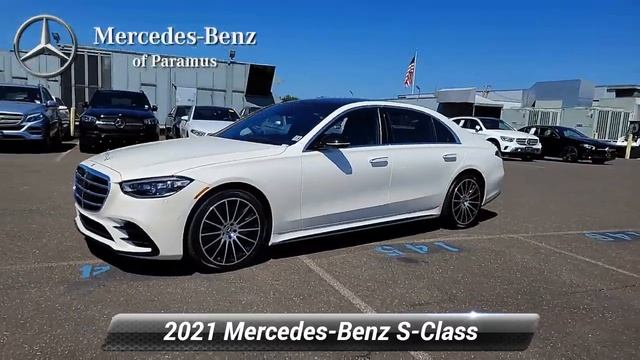 Certified 2021 Mercedes-Benz S-Class S 580, Paramus, NJ MA043694T смотреть онлайн