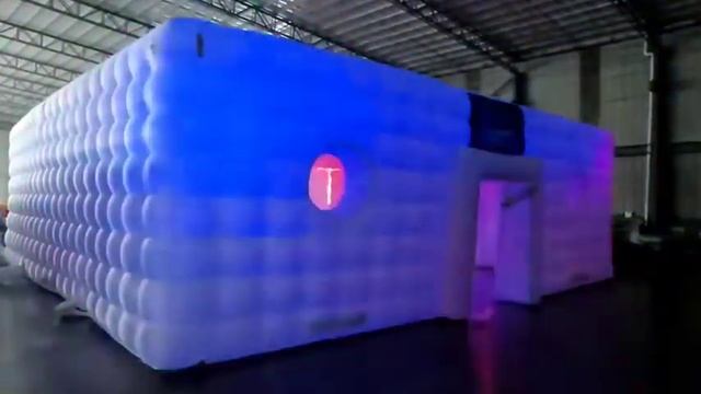 10x10m Led Inflatable Cube Tent смотреть онлайн