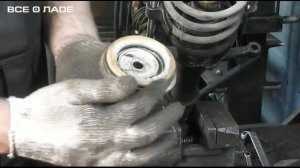 7  Замена опорного подшипника переднего амортизатора