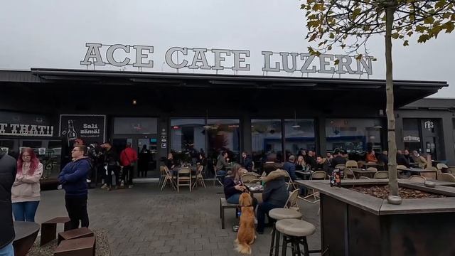 [Overview] ACE CAFE Luzern (feat. American car meet) смотреть онлайн