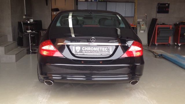 Mercedes CLS W219 mit Active Sound von CHROMETEC. смотреть онлайн