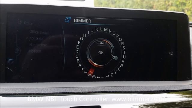 BMW Navigation Professional NBT Touch Controller für alle F- und E-Modelle смотреть онлайн