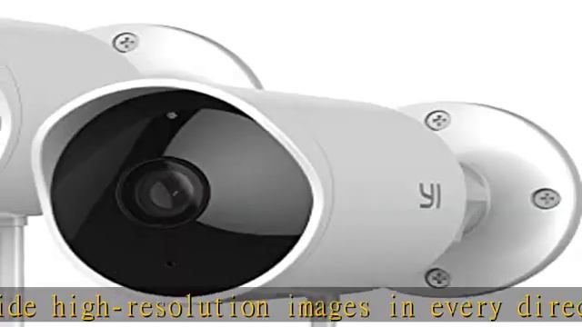 YI 2pc Security Camera Outdoor, 1080p Outside Surveillance Front Door IP Smart Cam with Waterproof, смотреть онлайн
