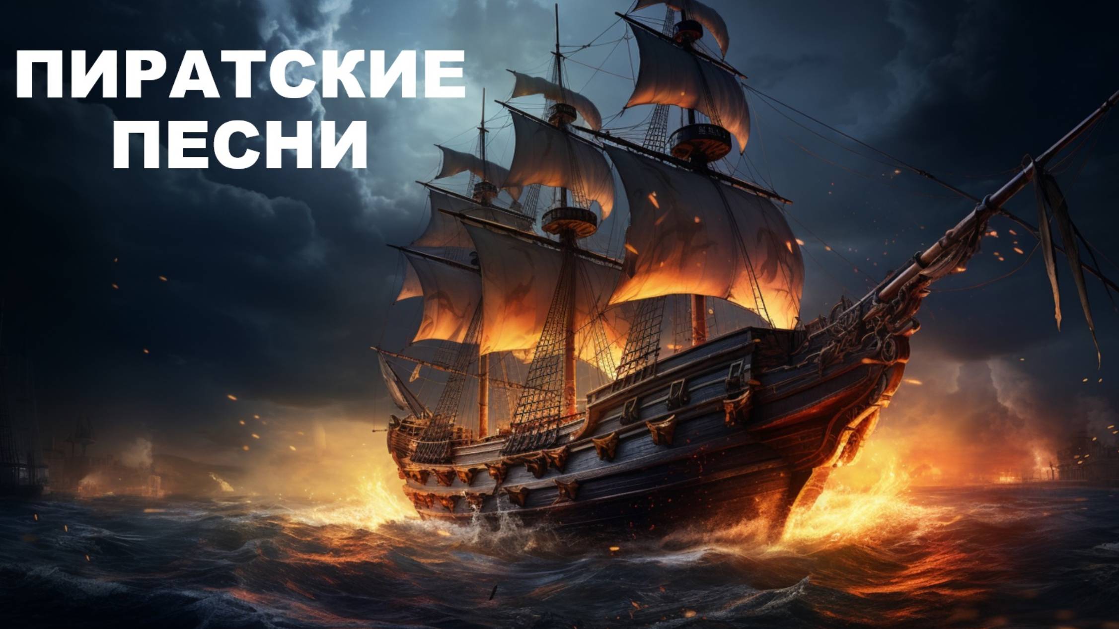 ПИРАТСКИЕ ПЕСНИ. Pirate's songs. Веселые песни. Пират, корабль, капитан смотреть онлайн