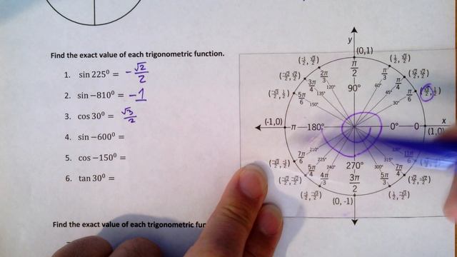 6. Finding Exact Values of Trigonometric Functions смотреть онлайн