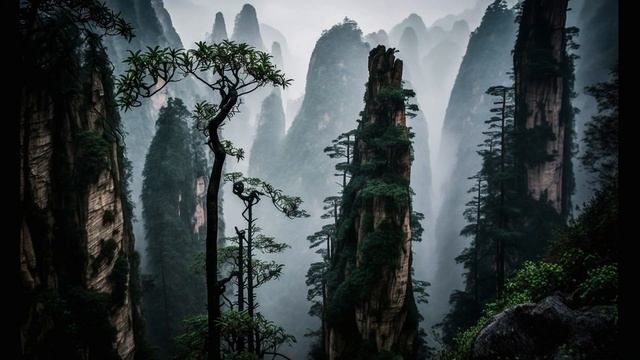 China's Floating Mountains: Art Explorations with Ambient Music and Nature Sounds смотреть онлайн