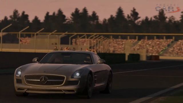 Project Cars Beta Build 612 / Mercedes SLS @ Hockenheim смотреть онлайн