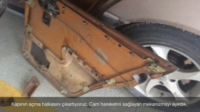Part 15 Kapı açmama, kapanmama sorunu / door trim remove смотреть онлайн