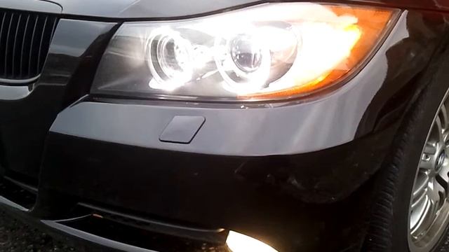 BMW E90 Coding - welcome light with fog lights on. смотреть онлайн