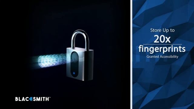 Blacksmith gadget: Smart Fingerprint Lock Product Video смотреть онлайн
