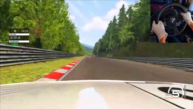 6:54 NURBURGRING WITH AUDI TT RS 390HP | FAST LAP!! смотреть онлайн