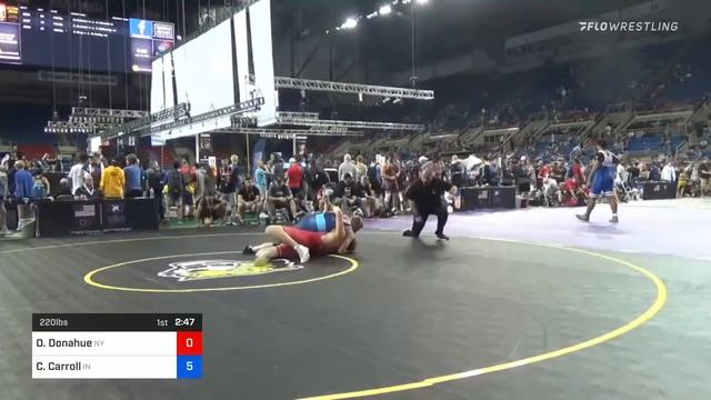 220 Lbs Round Of 32 - Oliver Donahue, New York Vs Christian Carroll, Indiana B27d смотреть онлайн