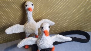 МК Гусь на объектив крючком