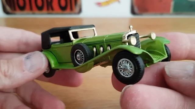 Matchbox 1928 Mercedes-Benz SS Coupe short vid смотреть онлайн