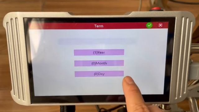 How to insert text and exp date TIJ printer user manual (KX180)插入文本和有效期 смотреть онлайн