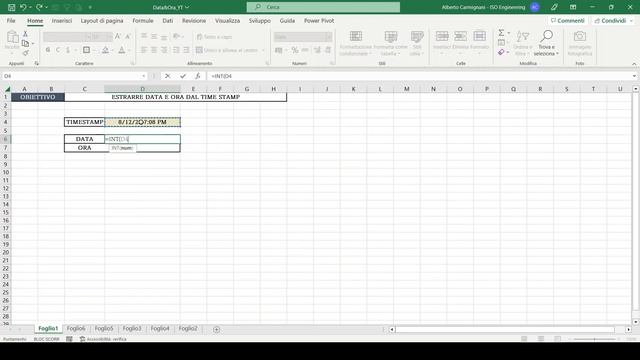 [Excel Intermedio] - Estrarre data e ora dal time stamp смотреть онлайн
