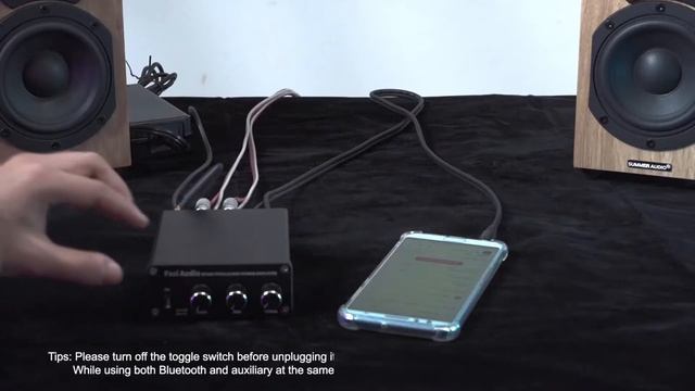 Small Size With Powerful Features -- Fosi Audio BT20A Bluetooth Stereo Mini Audio Amplifier