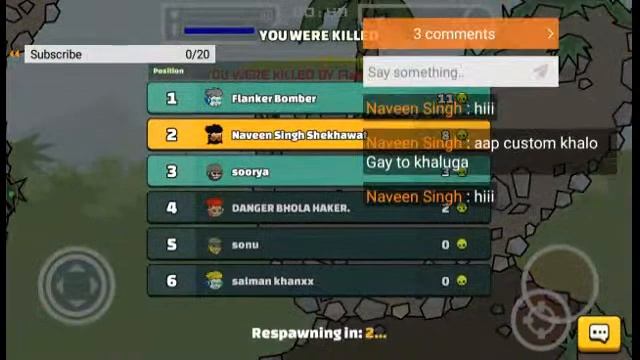 Mini Militia game live stream please like and share with sub my channel смотреть онлайн