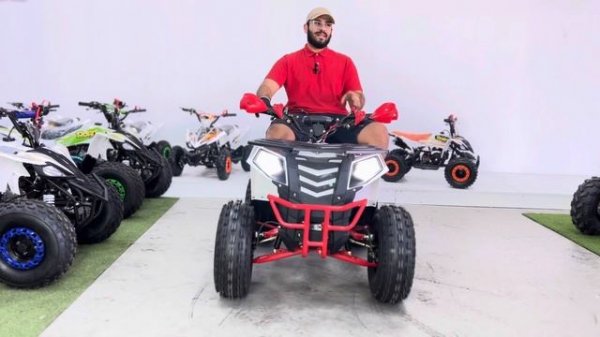 Vemos cómo es el Quad Commander 125cc🔥😍Motos apollo.