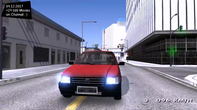 Fiat Mille Fire Grand Theft Auto San Andreas GTA SA MOD _REVIEW смотреть онлайн