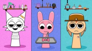 Спрунки в анимации! ПОМОГИТЕ Спрунки - Суперсемейка #спрунки #суперсемейка