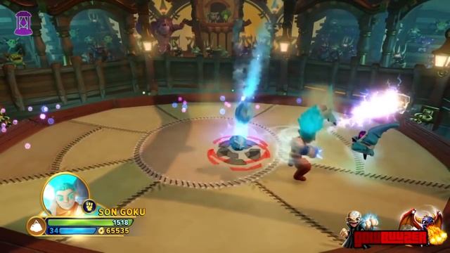 Skylanders Imaginators - Son Goku SSJ Blue MAX LEVEL & UPGRADED SKILLS - GAMEPLAY смотреть онлайн