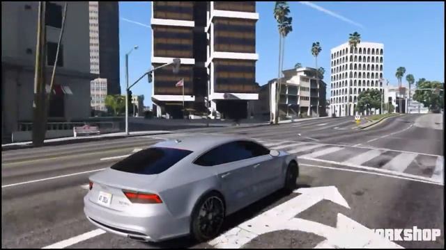 GTA 5 MOD | Audi A7 2016 | Fast Drive! | PC 60 FPS смотреть онлайн