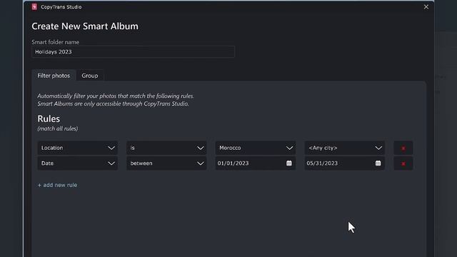 CopyTrans Studio: How to organize photos using Smart Albums смотреть онлайн