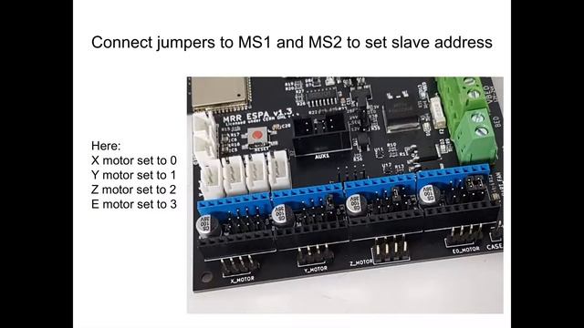 Setting up TMC2209 in UART mode on MRR ESPA (Marlin 2.0 + ESP3D on ESP32) смотреть онлайн