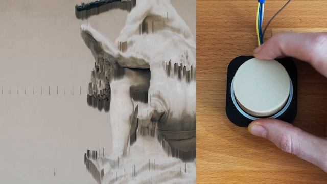TouchDesigner & Arduino - Pixel sorting controlled by rotatory knob смотреть онлайн