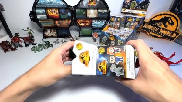 Unboxing NEW Jurassic World Dominion Mini Dinosaurs Toys! Giganotosaurus, Therizinosaurus