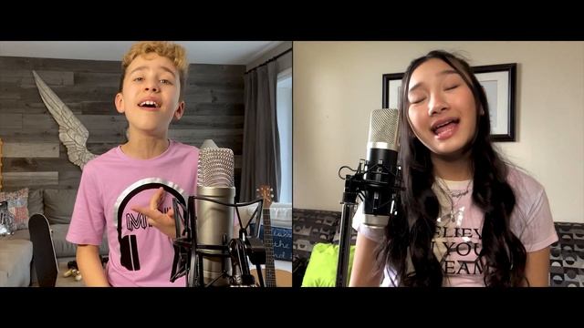 Stuck With U - Justin Bieber and Ariana Grande | Mini Pop Kids Cover смотреть онлайн
