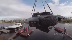 Амфибия ДРОЗД первый тест на воде, как конструировали и собирали Российскую амфибию.