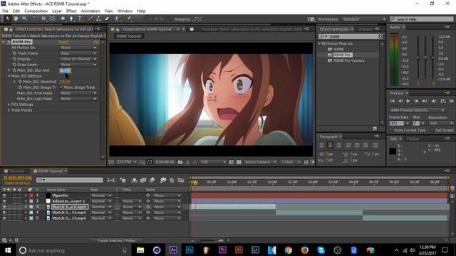 After Effects AMV Tutorial - RSMB (Reel Smart Motion Blur) смотреть онлайн