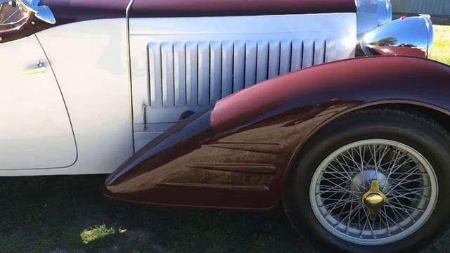 1934 Bugatti Gangloff Roadster Type 57 (VIDEO) - Waimak Classic Cars - New Zealand смотреть онлайн