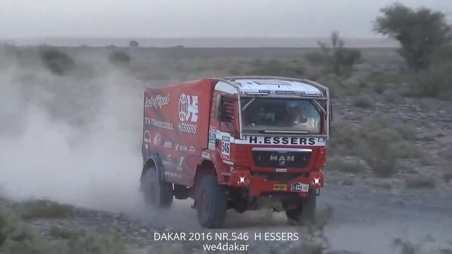 DAKAR 2016 NR.546 H ESSERS смотреть онлайн