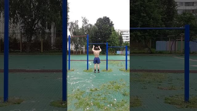 Выход с силой,подъём переворот,вращение,вис смотреть онлайн
