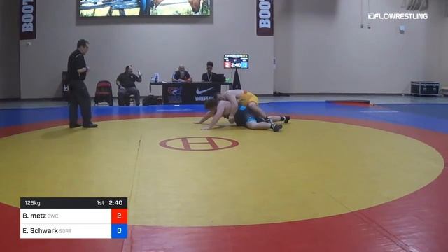 125 Kg Rnd Of 32 Brandon Metz Bison Wrestling Club Vs Eric Schwark SORTC смотреть онлайн